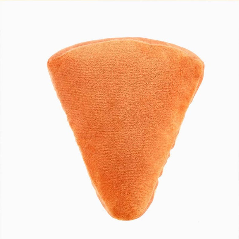 Hugsmart Products Inc Dog Toys Food Party I Love Pizza Plush Squeak Dog Toy