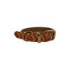 BARK by DOG Collars SM Morel Orange Luxury Pet Collar