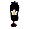 Dallas Dogs, Ltd Sweaters 6" Daisy White Flower and Lady Bug Black Turtleneck Dog Sweater
