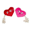 Pet Shop by Fringe Studio dog toys Can't Be Ap-Heart Plush Rope Squeak Dog Toy