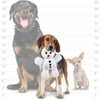 Tuffy Dog Toys - VIP Products dog toys Christmas Winter Mighty Microfiber Ball Snowman Holiday Squeaky Dog Toy