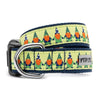 Luck 'O the Irish Gnome Holiday Festive Green Dog Collar