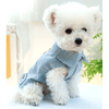 AE - PETCIRCLE dog apparel Denim Pendant Dog Vest