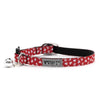 The Worthy Dog Collars Be Mine Lots of Hearts Red Cat Collar (with Bell)