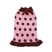 Dogo Pet Fashions Dresses XXS Bubble Dot Sweater Pet Dress