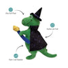 PetShop by Fringe Studio dog toys Spell-A-Saurus Rex Plush Squeak Dog Toy