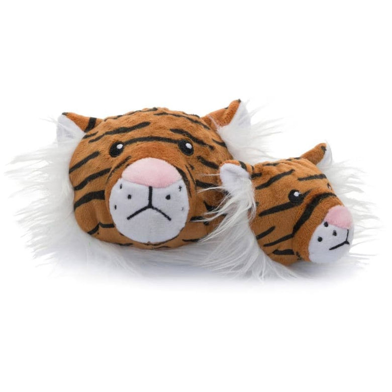 fabdog dog toys Tiger Faball Plush Squeaky Ball Dog Toy - Sz Large