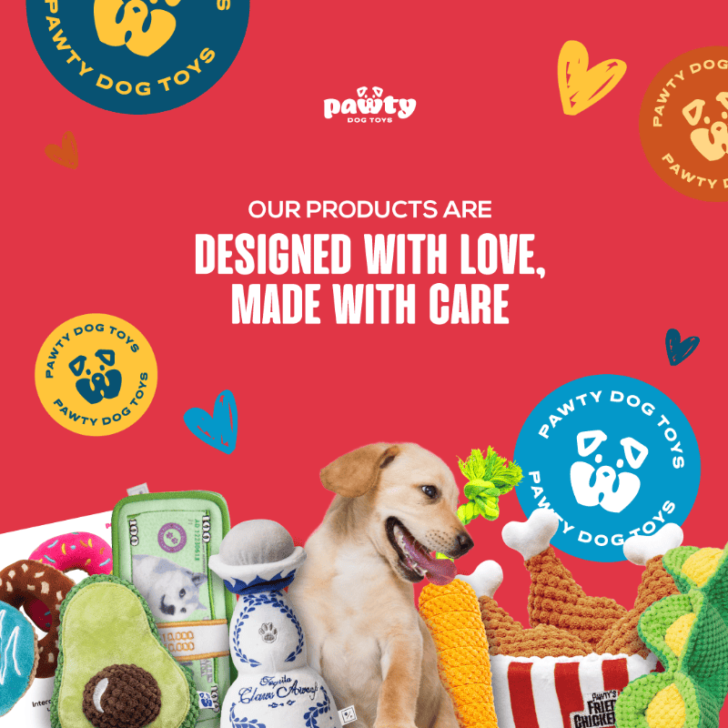 PAWTY Dog Toys dog toys Kettlebell Plush Tug Rope Interactive Dog Toy