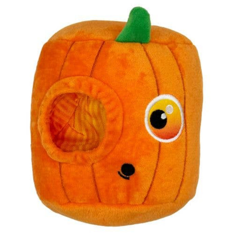 Halloween Spooky Pumpkin Pop-Eye Pop ‘n Fetch Plush Fall Season Dog Toy