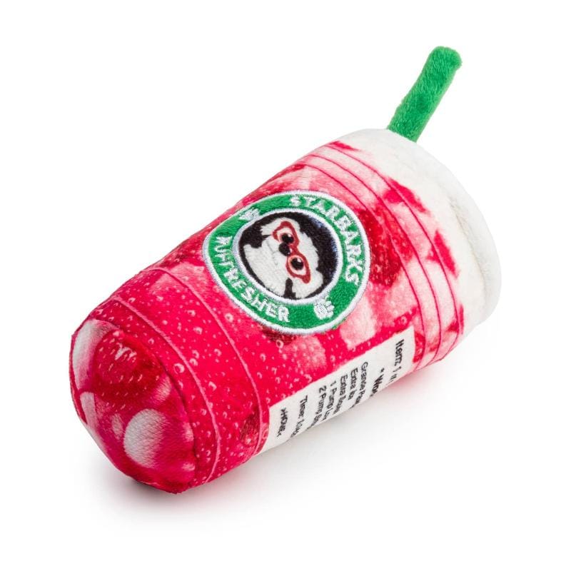 Haute Diggity Dog dog toys Starbarks Red Ruffresher Plush Dog Toy