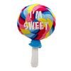 Huxley & Kent dog toys SM I'm Sweet Lollipop Plush Squeak Dog Toy - 2 Sizes