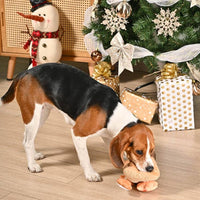 Hugsmart Products Inc dog toys Happy Woofmas Cookie Board Interactive Plush Dog Toy Set