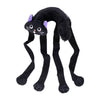 EcoZippy Halloween Crinkle Scaredy Black Cat Plush Squeaky Dog Toy