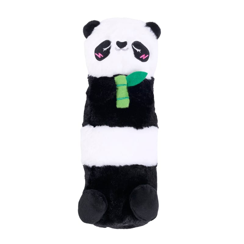 ZippyPaws dog toys Panda Bear Snooziez with Shhhqueaker Plush Dog Toy