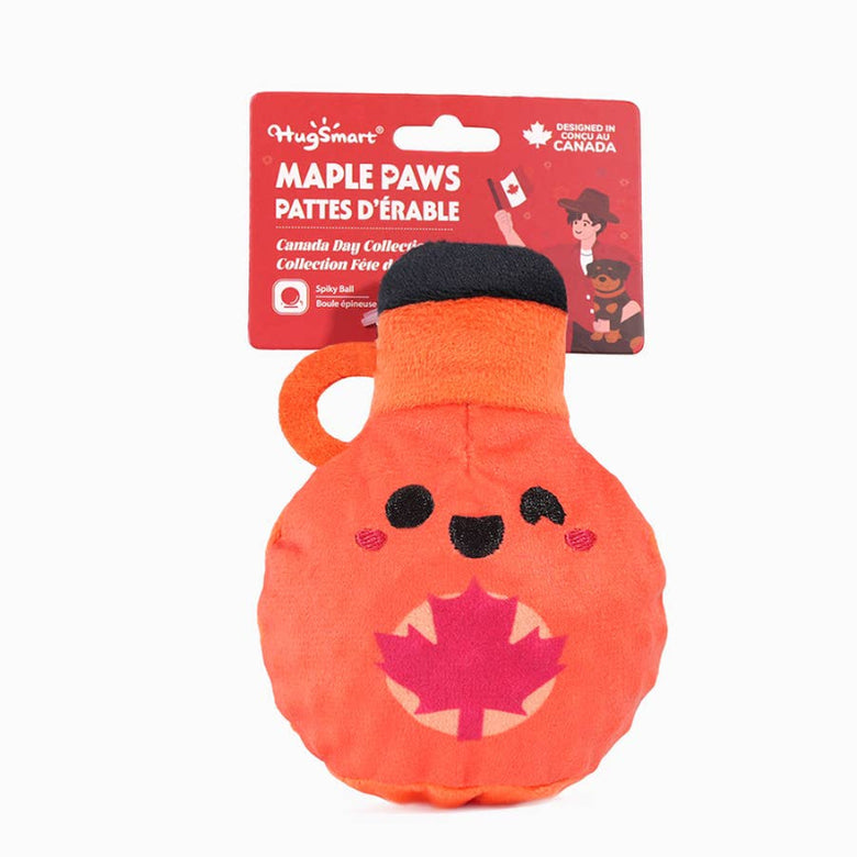 Hugsmart Products Inc Hugsmart Products Inc - HugSmart Pet -  Maple Paws | Maple syrup ball - Dog Ball Toy