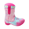 SnugArooz dog toys Single 2 Boot Pink & Sky Blue Plush Squeak Boot Dog Toy