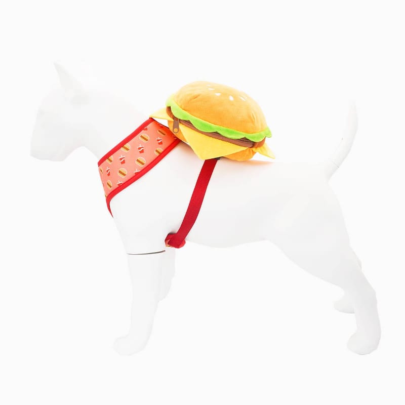 Hugsmart Products Inc dog toys Pooch Pouch Cheeseburger Dog Backpack
