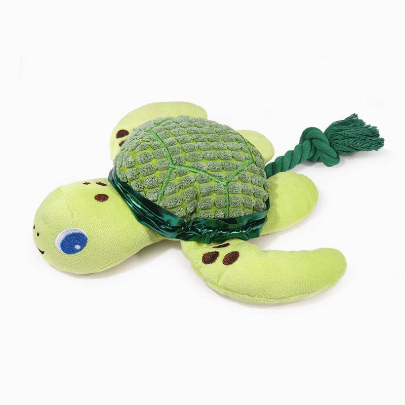 Hugsmart Products Inc Hugsmart Products Inc - HugSmart Pet - Ocean Pals  | Sea Turtle - Dog Rope Toy