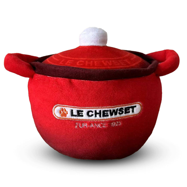 Chomp Haus Chomp Haus - Le Chewset – Plush Squeaky Designer Dog Toy