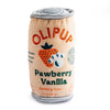 Haute Diggity Dog Dog Toys Olipup Pawberry Vanilla Can Plush Squeak Dog Toy