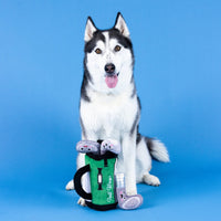 Best Round By Par Hide & Seek Golf Bag and Clubs Interactive Dog Toy Set - 4 Pc