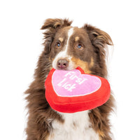 Huxley & Kent dog toys First Lick Heart Plush Dog Toy (Double-Sided) - 2 Sizes