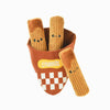 Hugsmart Products Inc dog toys Food Party Churros Interactive Plush Dog Toy Set - 4 Pc