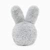Hugsmart Products Inc dog toys Farm Friendz Super Ball Grey Bunny Spring Plush Dog Toy