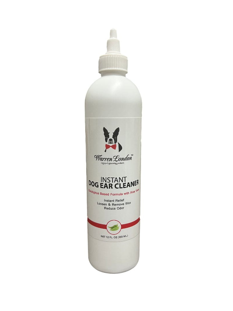 Warren London Spa Product 12 Oz Instant Ear Cleaner For Dogs 12 oz or 1 gallon - Professional Size - Removes Wax and Odor