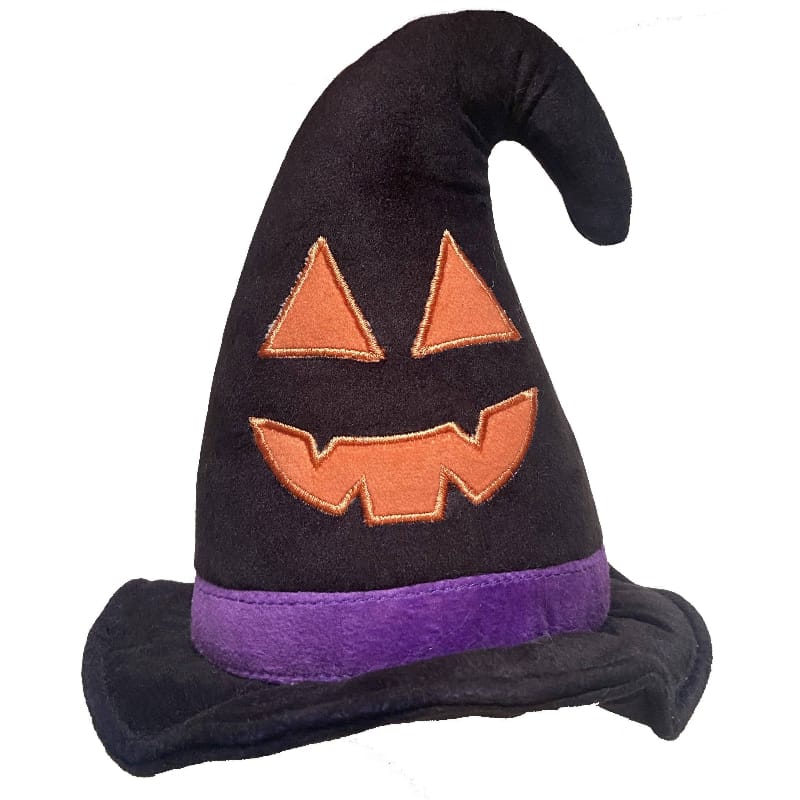 Huxley & Kent dog toys Spooky Witch Hat Plush Squeaky Dog Toy
