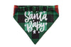 Barker's Bowtique Barker's Bowtique - Santa Baby Christmas Bandana: XS