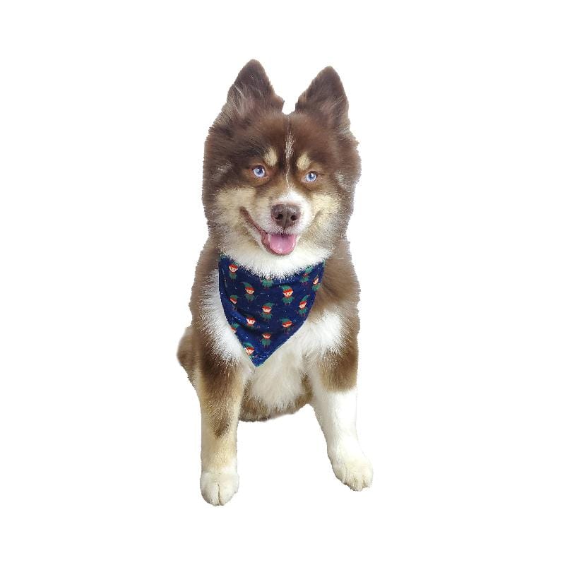 Barker's Bowtique Bandanas Christmas Reversible Elf Dog Bandana