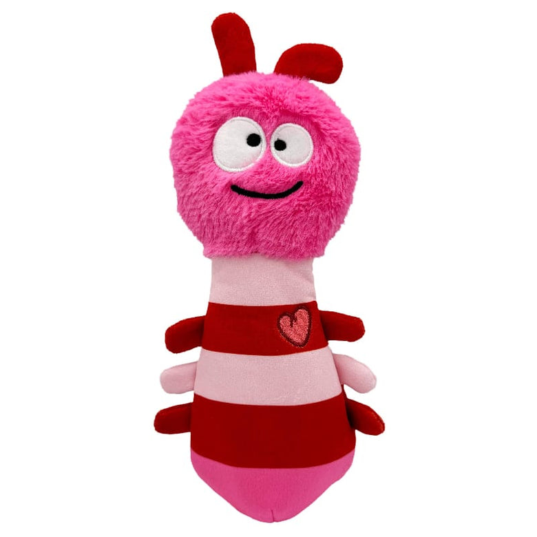Huxley & Kent dog toys Fetchies Love Bug Plush Dog Toy
