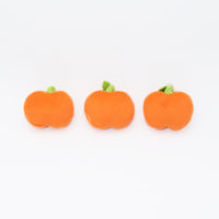 Halloween Miniz Spooky Pumpkins Plush Squeaky Dog Toy Set - 3 Pc