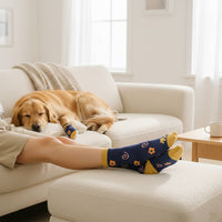 Extreme Fit Wholesale Extreme Fit Wholesale - Matching Pet And Owner Fun Socks - Flower