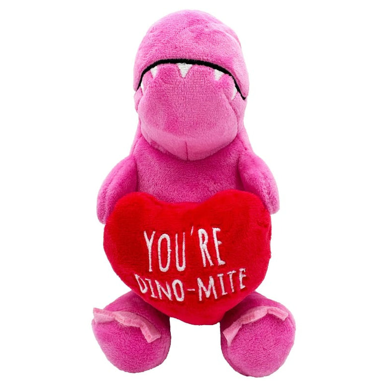 Huxley & Kent Dog Toys You're Dino-Mite Plush Squeak Dog Toy