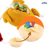 PAWTY Dog Toys dog toys Stuffed Turkey Yummy Plush Interactive Dog Toy Set
