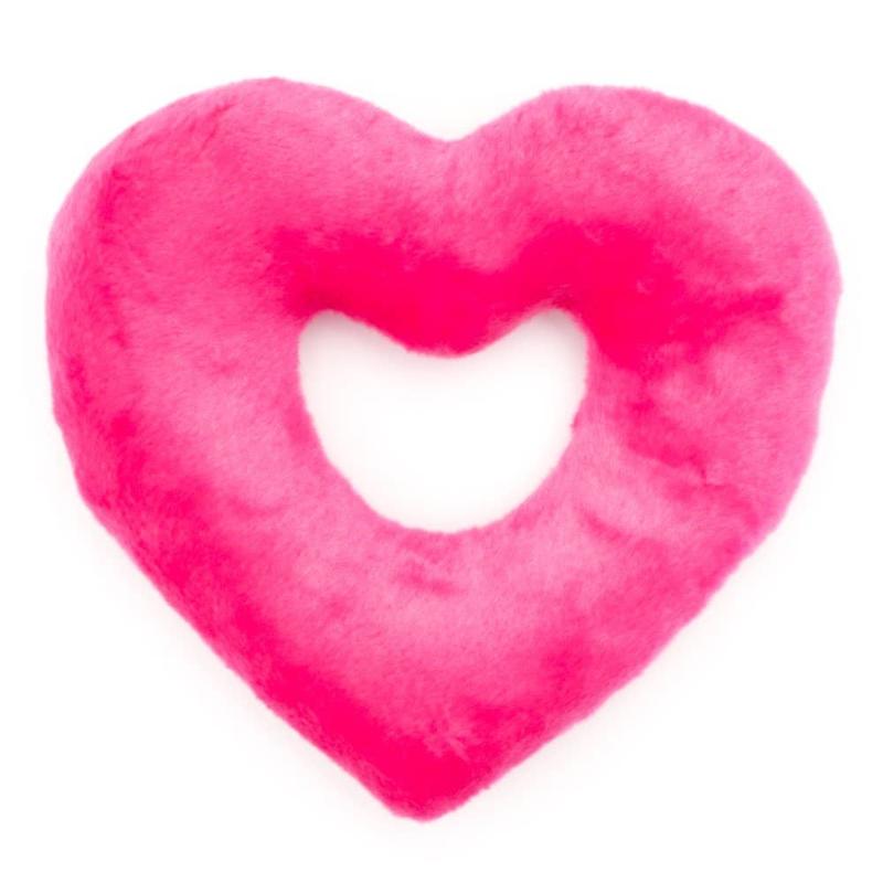 The Worthy Dog dog toys Puppy Love Heart Pink Dog Toy - 2 Sizes