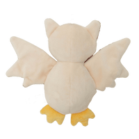 SnugArooz dog toys Halloween Brown Mummy-Bat Crinkle Wings Squeak Plush Dog Toy