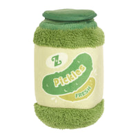 Pickle Jar Bungee Burrow Interactive Plush Squeaky Dog Toy