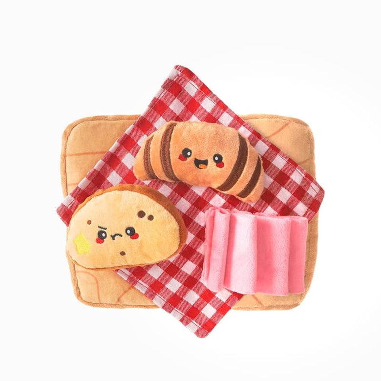 Hugsmart Products Inc dog toys Charcuterie Board Interactive Plush Dog Toy