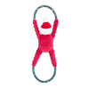 Christmas Holiday Season RopeTugz New Santa Plush Squeaky Tug Dog Toy