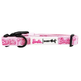SASSY WOOF COLLARS Malibu B Pink Adjustable Dog Collar