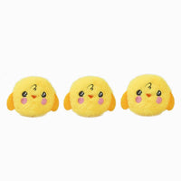 Hugsmart Products Inc dog toys Chirpy Chicks Easter Burrow Interactive Plush Squeaky Dog Toy set - 4 Pc
