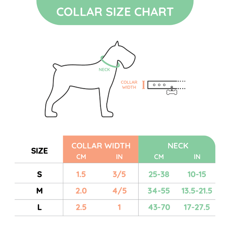 Hugsmart Products Inc COLLARS FoodieTime Dog Collar