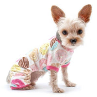Dogo Pet Dog Apparel Donut Pink Dog PJ's