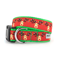 The Worthy Dog The Worthy Dog - Rudy Collar: Red / X Small