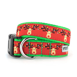 The Worthy Dog The Worthy Dog - Rudy Collar: Red / X Small
