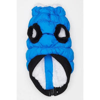 Barker's Bowtique Jackets HD Crown Puffer Dog Coat Vest - Blue