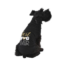 Parisian Pet® dog apparel "Best Dog Ever" Black Dog Tee
